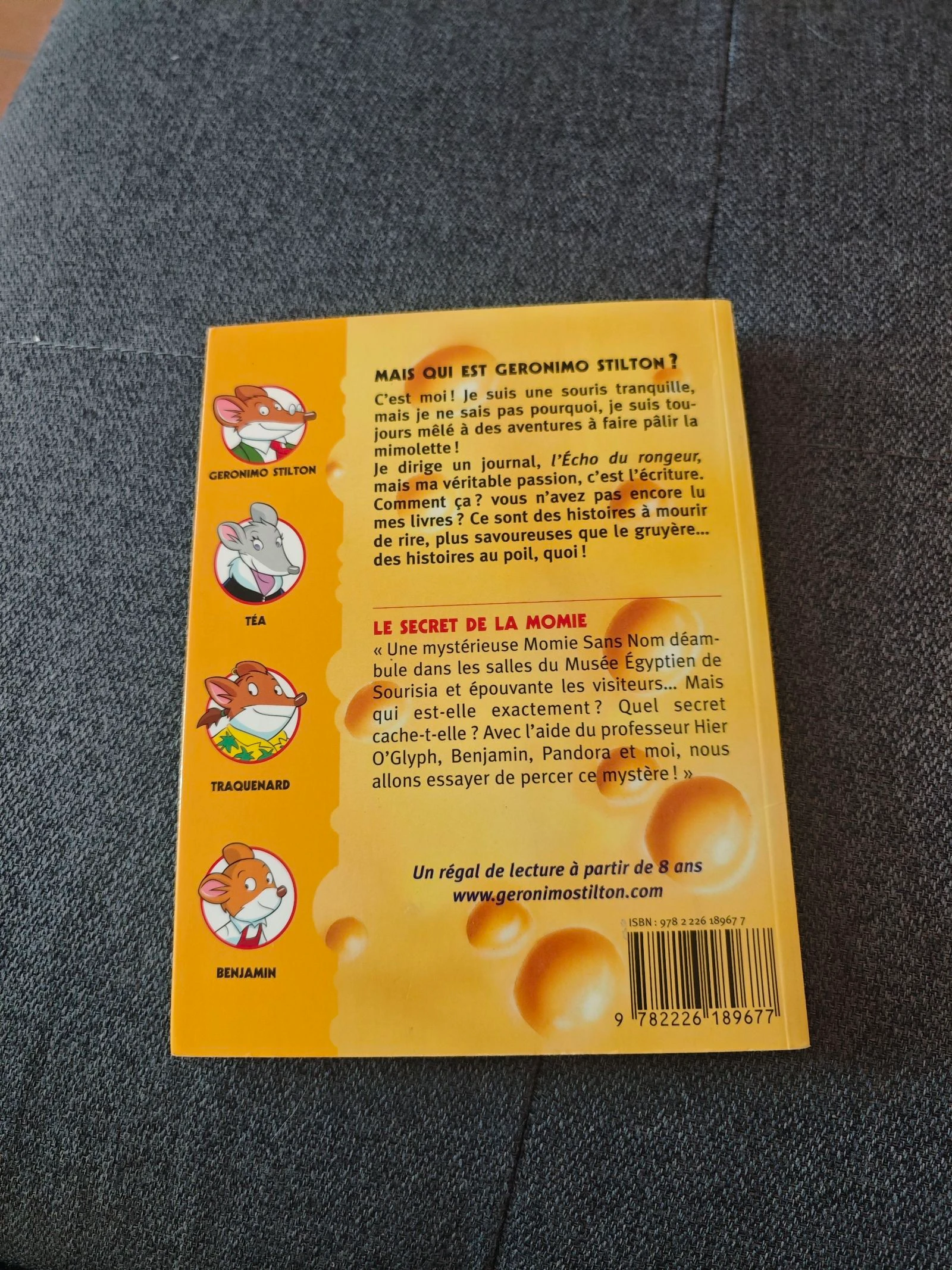 The Secret of the Mummy Volume 44 (Geronimo Stilton) – photo 2